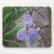 Iris & Flagstone Mousepad by wearartware Iris & Flagstone Mousepad