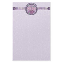 Iris Floral Stationery