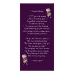 Iris Flower-Gathering Poetry Card Photo Card