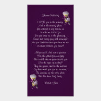 Iris Flower-Gathering Poetry Card photo cards