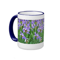 Iris Flowers Mug mugs