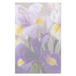 Iris flowers custom stationery