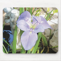 Iris & Fountain Mousepad by wearartware Iris & Fountain Mousepad