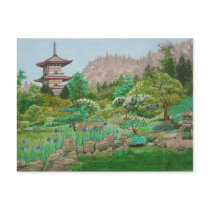Iris Garden postcards
