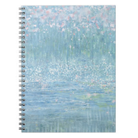 Iris Grace Blossom in the Wind Notepad Note Books