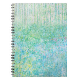 Iris Grace Bluebells Notepad Spiral Note Book
