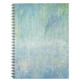 Iris Grace Water Dance Notepad Spiral Notebooks