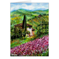 IRIS IN TUSCANY COUNTRYSIDE cards