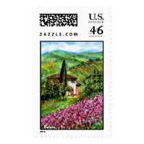 IRIS IN TUSCANY postage