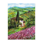IRIS IN TUSCANY POSTCARDS