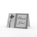 Iris Modern Thank You Greeting Card by mariannegilliand Iris Modern Thank You Greeting Card
