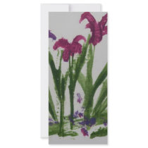 Iris rack cards