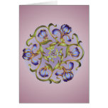 Iris Ring Greeting Card