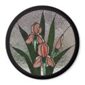 Iris Stained Glass Magnet