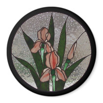 Iris Stained Glass Magnet
