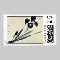 Iris? Ukiyo-e. stamps