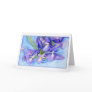 Iris Vase Greeting Card