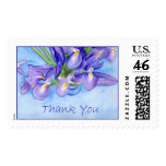 Iris Vase "Thank You" Stamp stamps