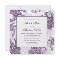 Iris Wedding Invitation