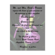 Iris Wedding invitation postcards by MAPASUE Iris Wedding invitation postcards