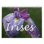 Irises 2009 wall calendars