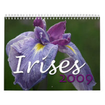 Irises 2009 calendars