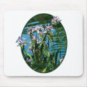 Irises by the Lake mousepad