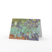 Irises by Vincent van Gogh Greeting Card