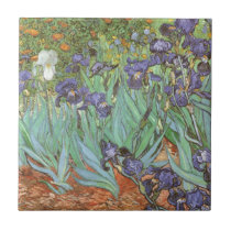 Irises by Vincent van Gogh Ceramic Tiles