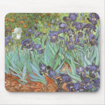 Irises by Vincent van Gogh Mouse Pads