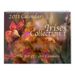 Irises Collection1 Calendar for 2011