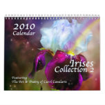 Irises - Collection 2 Calendar for 2010