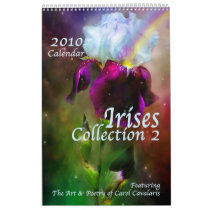 Irises - Collection 2 Calendar for 2010 by romanceworks Irises - Collection 2 Calendar for 2010