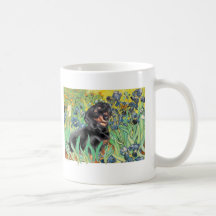 Irises - Dachsund (BT4) Coffee Mug