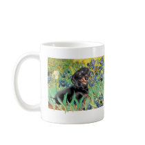 Irises - Dachsund (BT4) mugs
