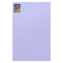"Irises In A Field" Stationary Custom Stationery