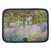Irises in Monet's Garden Claude Monet Organizer