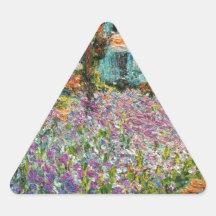 Irises In Monet's Garden Stickers