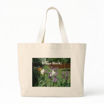 Irises Rock! bags