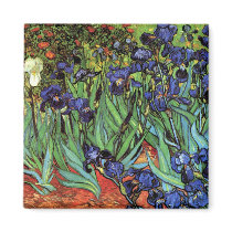 Irises, Saint-Remy, Van Gogh Refrigerator Magnets