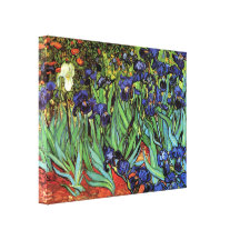 Irises, Saint-Remy, Vincent Van Gogh Gallery Wrapped Canvas