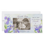 Irises: Save the Date Photo Cards photo cards