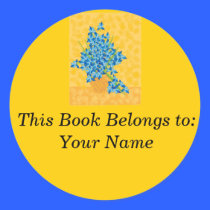 Irises, This Book Belongs to: Your stickers