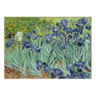 Irises - Van Gogh business cards