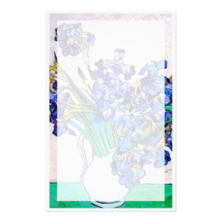 Irises Vincent Van Gogh painting fine art flowers