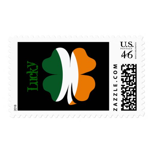 Irish 4Leaf Clover postage