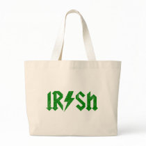 Irish AC/DC Green Canvas Bag