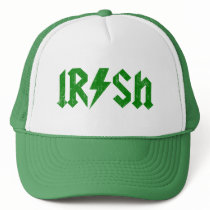 Irish AC/DC Green Hat