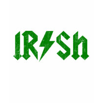 Irish AC/DC Green t-shirts