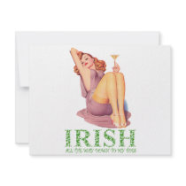 IRISH ALL THE WAY DOWN TO MY TOES INVITE